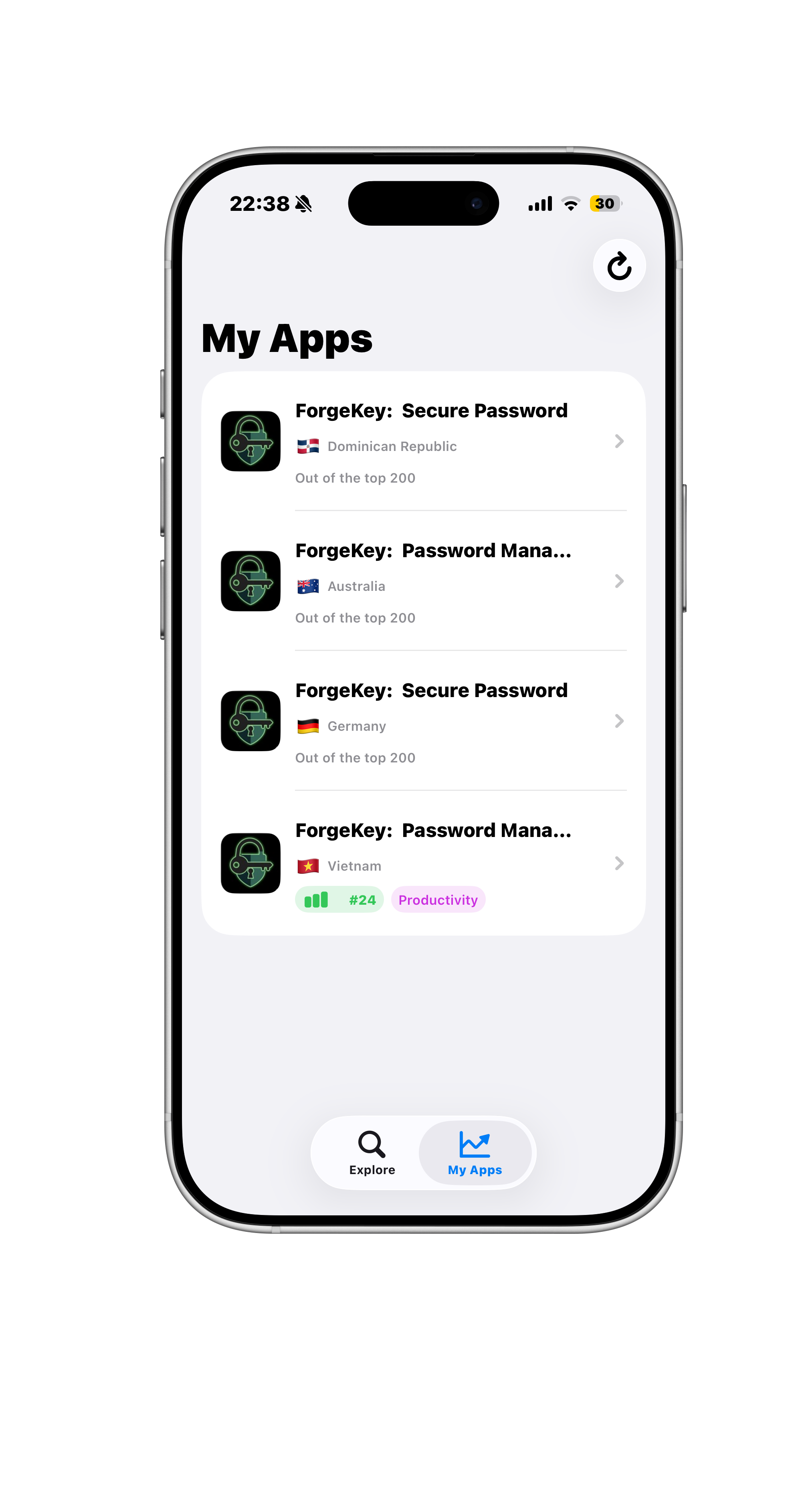 Track Your Apps